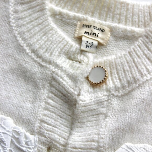 River Island Toddler girl cardigan with buttons - Picture 4 of 5